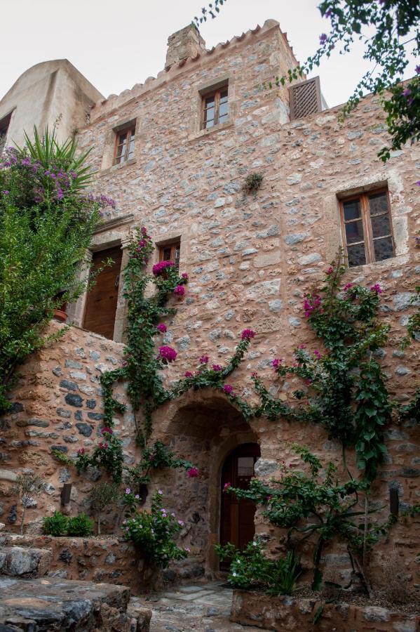 Вилла Casa Felicia-The Castle Mansion Монемвазия Экстерьер фото